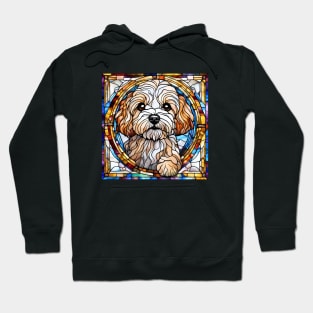 Stained Glass Maltipoo Hoodie